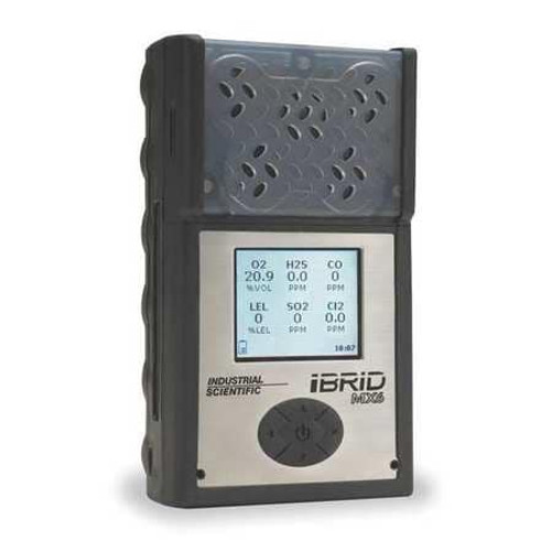 INDUSTRIAL SCIENTIFIC MX6-K0030301 MULTI-GAS DETECTOR 2 GAS -4 TO 131F LCD