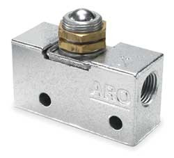 ARO 212-C MANUAL AIR CONTROL VALVE 3-WAY 5/32 IN