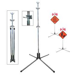 DICKE TF84-RG/RU SIGN STAND RIGID AND ROLL-UP 75 IN.