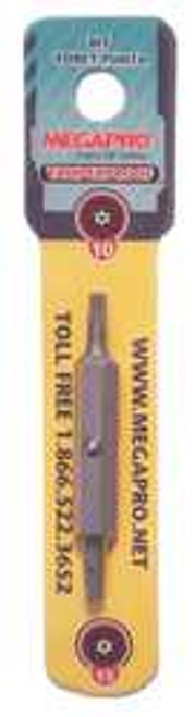 MEGAPRO TDT10-15-C-B REPLACEMENT BIT TORX T10 AND T15