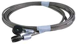 AMERICAN GARAGE DOOR TD-CAS516-125 CABLE DOOR ASSY 125 IN X 1/8 OD PR