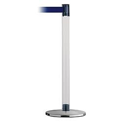 TENSABARRIER TCLU-1S-STD-NO-L5X-C BARRIER POST WITH BELT METAL 7-1/2 FT L