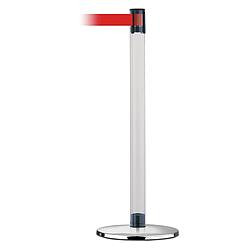 TENSABARRIER TCLU-1P-STD-NO-R5X-C BARRIER POST WITH BELT METAL 7-1/2 FT L