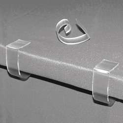 FASTENATION, INC. TCC-38X918 TABLE CLOTH CLIP RIGID PVC PK 100