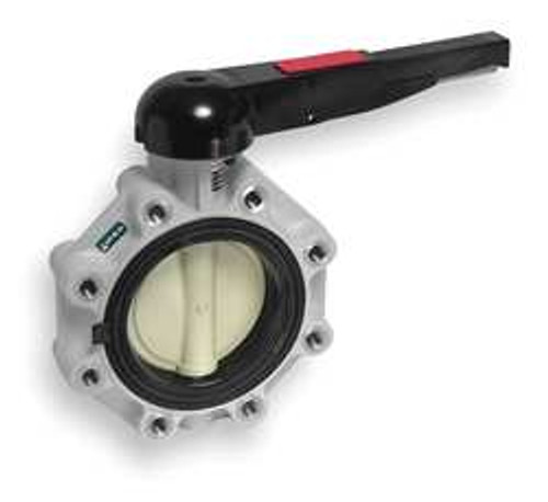 IPEX USA LLC FKLM209 BUTTERFLY VALVE LUG 2-1/2 POLYPROPYLENE