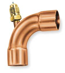 JB INDUSTRIES A31164 COPPER ELBOW ACCESS 7/8 O.D.