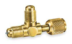 JB INDUSTRIES A34000 TEE W/ SWIVEL COUPLER 1/4