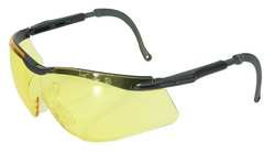 HONEYWELL T56555BA SAFETY GLASSES AMBER LENS HALF FRAME