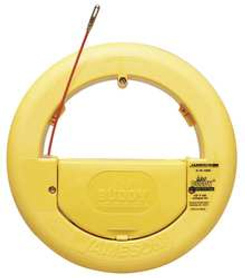 JAMESON 8-18-100K FISH TAPE 1/8 IN X 100 FT FIBERGLASS