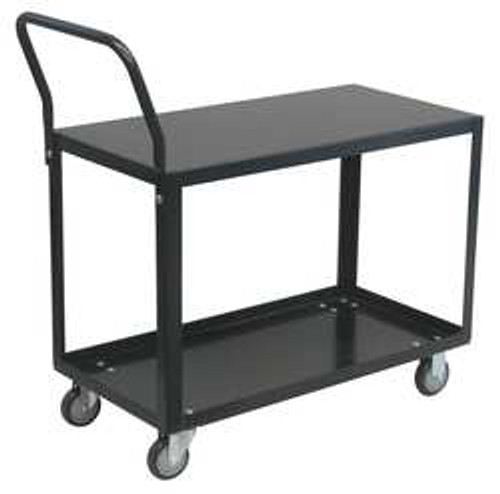 JAMCO PRODUCTS INC. FE130-U4-B4 UTILITY CART STEEL 36 LX19 W 800 LB CAP. JAMCO PRODUCTS INC. FE130-U4-B4 UTILITY CART STEEL 36 LX19 W 800 LB CAP.