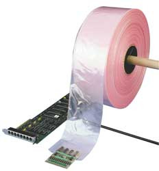 ELKAY PLASTICS CO T4-12060 ANTISTATIC POLY TUBING 12 IN W 500 FT.