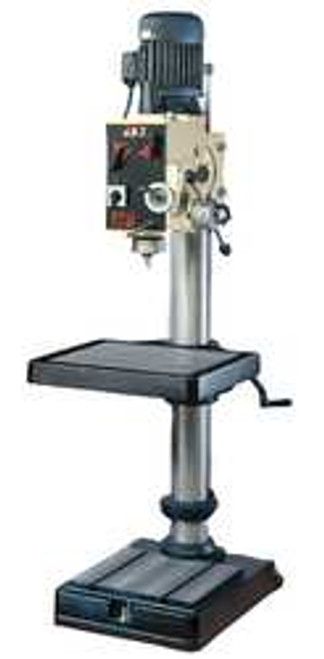 JET GHD-20PF GEARD HEAD DRILL WITH POWER FEED 230V