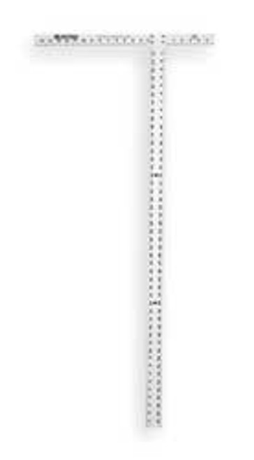 JOHNSON JTS481 DRYWALL T SQUARE FIXED 47 7/8 IN ALUM