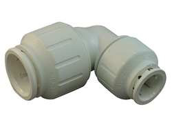JOHN GUEST PEI212820 90 REDUCING ELBOW,3/4 X 1/2 IN,PEX,WHTE