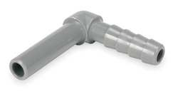 JOHN GUEST PI291210S-PK10 ELBOW 3/8 IN TUBE OD ACETAL GRAY PK 10