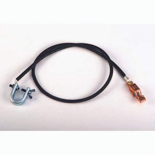 JUSTRITE MFG COMPANY 08505 INSULATED GROUND WIRE WITH C" CLAMP AND 