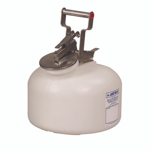 JUSTRITE MFG COMPANY 12762 2GAL WIDE MOUTH ACID CONTAINER 12"DIAX14 JUSTRITE MFG COMPANY 12762 2GAL WIDE MOUTH ACID CONTAINER 12"DIAX14