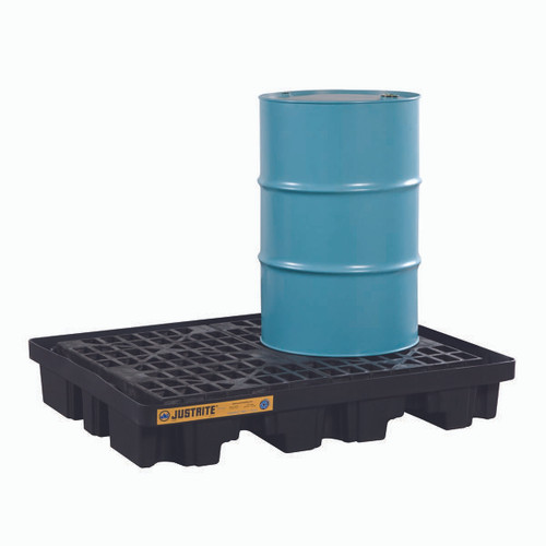 JUSTRITE MFG COMPANY 28672 2 DRUM DRUMSHED PALLET