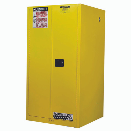 JUSTRITE MFG COMPANY 896000 2 DOOR 2 SHELF 60 GAL SAFETY CABINET FOR
