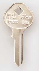 KABA ILCO 1092D-M12 KEY BLANK BRASS TYPE M12 5 PIN PK 10