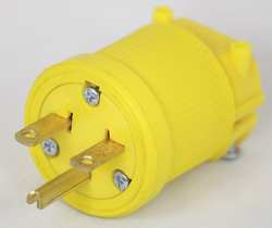 K & H INDUSTRIES P615DF PLUG 6-15P 15A 250VAC 1 PHASE