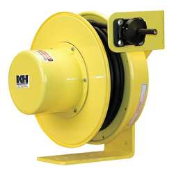 K & H INDUSTRIES RTFH4S-WW-B14K CORD REEL 50 FT 14/4 SO YELLOW