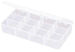 FLAMBEAU INC. T219 COMPARTMENT BOX SNAP CLEAR 1 3/8 IN