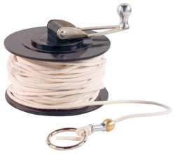 KESON INDUSTRIES RLG150RH CHALK LINE W/HANDLE WHT 150 FT FOR 4MHF4