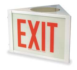 KILLARK VEXA100B-4KGT5 SIGN THREE SIDED EXIT USE WITH VEG VE3Q