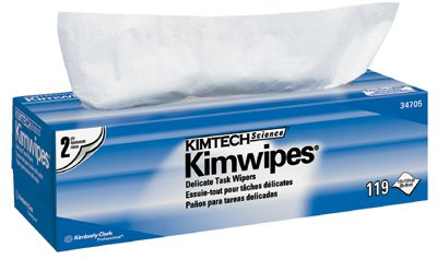 KIMBERLY CLARK 34705 34705  KAYDRY LOW LINT WIPER12X12 2-PLY 