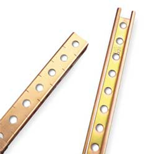 KINDORF B 905 10 PUNCHED CHANNEL 1-1/2 IN W 10 FT. GOLD