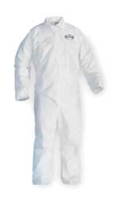 KLEENGUARD 44303 KLEENGUARD A40 LIQ APPAREL WHI LRG NO EL