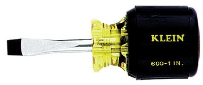 KLEIN TOOLS 600-1 5/16-INCH CABINET TIP SCREWDRIVER 1-1/2-
