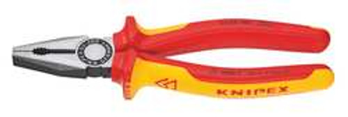 KNIPEX 03 08 200 SBA INSULATED LINESMAN PLIERS 8 IN