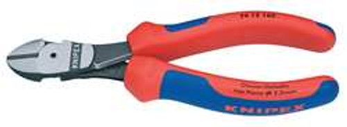 KNIPEX 74 12 160 DIAGONAL CUTTER 7-1/4 IN L
