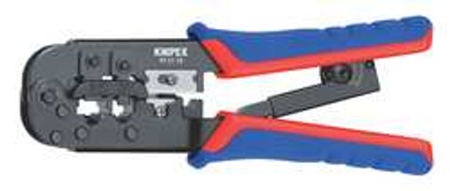 KNIPEX 97 51 10 INSULATED CRIMPER RJ11/12/45 7-1/2 IN L