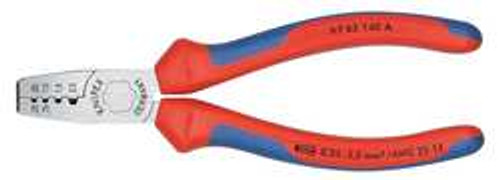 KNIPEX 97 62 145 A INSULATED CRIMPER 23-13 AWG 5-3/4 IN L KNIPEX 97 62 145 A INSULATED CRIMPER 23-13 AWG 5-3/4 IN L