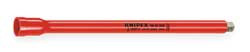 KNIPEX 98 35 250 INSULATED SOCKET EXTENSION 3/8 X 10 IN