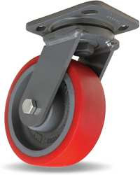 HAMILTON S-WH-4TRB SWIVEL PLATE CASTER 900 LB 4 IN DIA