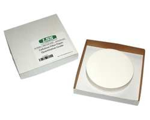 LAB SAFETY SUPPLY 12K929 FILTER PAPER PORE 2.5UM DIA 18.5CM PK100