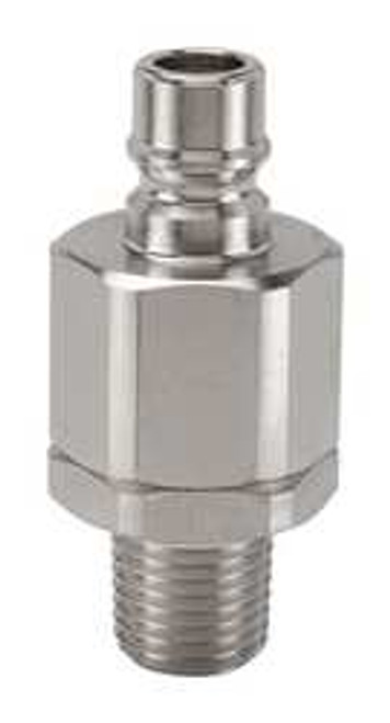 SNAP-TITE SVHN4-4ME COUPLER NIPPLE 1/4-18 BODY 316 SS