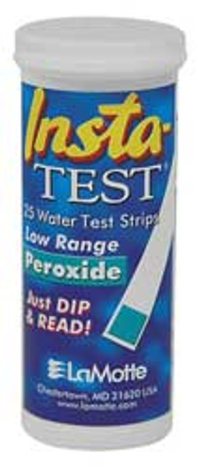 LAMOTTE 2984LR TEST STRIP HYDROGEN PEROXIDE PK 25
