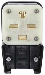 LEVITON 8432-P ANGLE STRAIGHT BLADE PLUG