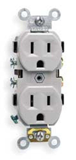 LEVITON CR15-GY 125 VAC 15A NEMA 5-15R SPECIFICATION GRA