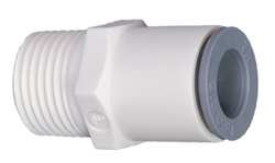 PARKER 6505 60 18WP2 3/8" OD, 3/8 NPTF, BIO-SOURCED NYLON 11 