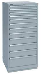 LISTA HS1350-1201FA/FT/LG MODULAR DRAWER CABINET 59-3/8 IN H