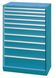 LISTA XSHS1350-1002/CB G8245 MODULAR DRAWER CABINET 59-1/2 IN H