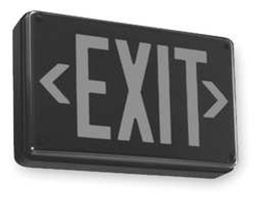 ACUITY BRANDS LV S 1 R 120/277 EL N UM 4X EXIT SIGN W/ BATTERY BACKUP 2.3W RED 1