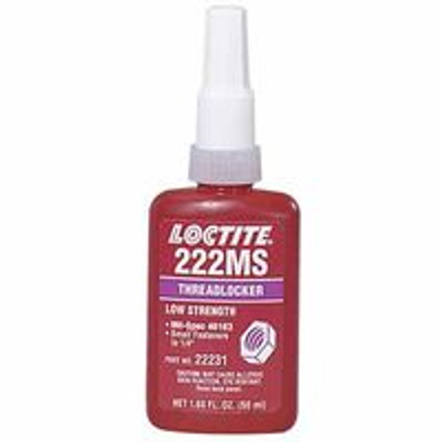LOCTITE 22221 THREADLOCKER 222MS 10ML BOTTLE PURPLE