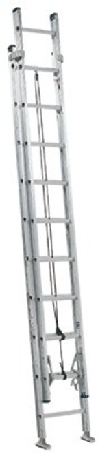 LOUISVILLE LADDER AE2232 32-FT. EXTENSION LADDER, ALUMINUM, TYPE  LOUISVILLE LADDER AE2232 32-FT. EXTENSION LADDER, ALUMINUM, TYPE